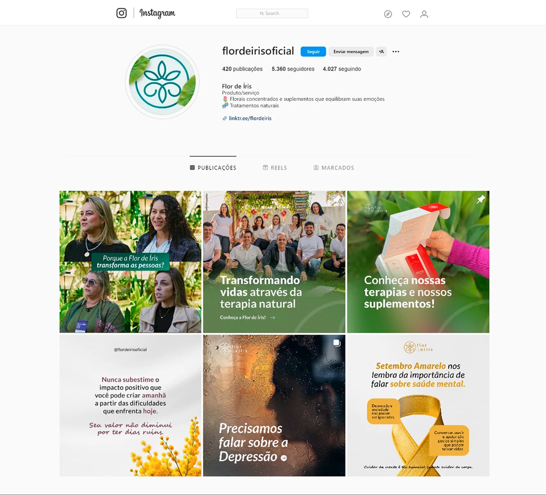 Social Media Top Left